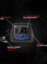 SSV Works Phase-5 V-Spec 6-Speaker 1650watt System w/ JVC Can-Am Maverick X3 2017-2024                                     - 240-X32-PHZ5V - Image 2