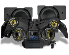 SSV Works Phase-6 K-Spec 6-Speaker 1650watt System w/ JVC Can-Am Maverick X3 2017-2024