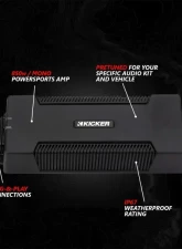 SSV Works Phase-6 K-Spec 6-Speaker 1650watt System w/ JVC Can-Am Maverick X3 2017-2024                                     - 240-X32-PHZ6V - Image 5