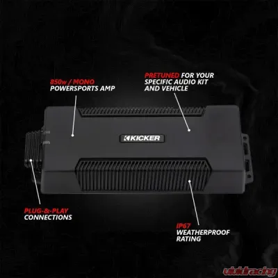 SSV Works Phase-6 K-Spec 6-Speaker 1650watt System w/ JVC Can-Am Maverick X3 2017-2024 - 240-X32-PHZ6V