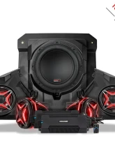 SSV Works Phase 4 V-Spec 1650 Watt 5-Speaker System Can-Am Maverick R 2024                                     - MAVR-PHZ4VTD - Image 8