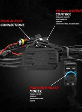 SSV Works Phase 4 V-Spec 1650 Watt 5-Speaker System Can-Am Maverick R 2024                                     - MAVR-PHZ4VTD - Image 7