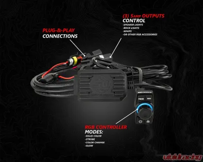 SSV Works Phase 4 V-Spec 1650 Watt 5-Speaker System Can-Am Maverick R 2024 - MAVR-PHZ4VTD