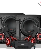 SSV Works Phase 5 V-Spec 1650 Watt 6-Speaker System Can-Am Maverick R 2024                                     - MAVR-PHZ5VTD - Image 8