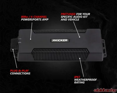 SSV Works Phase 5 V-Spec 1650 Watt 6-Speaker System Can-Am Maverick R 2024 - MAVR-PHZ5VTD
