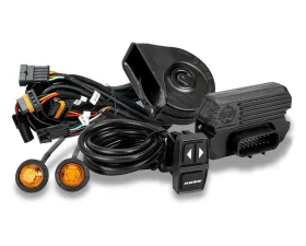 SWITCH Works Street Legal Turn Signal Core Kit w/ Horn & 2 Round LED Ambers