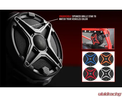 SSV Works Ride Command 8" Cage Mounted Speaker Pods Polaris RZR Pro 2020-2024 - RZ5-C8ARC