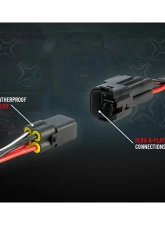 SSV Works Ride Command 3-Speaker SSV Audio System Polaris Ranger XP 1000 2018-2024                                     - RG4-Q3ARC - Image 6