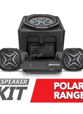 SSV Works Ride Command 3-Speaker SSV Audio System Polaris Ranger XP 1000 2018-2024                                     - RG4-Q3ARC - Image 7