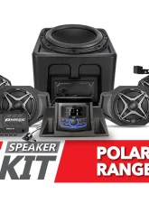SSV Works A-Spec SSV Works 5-Speaker Audio System w/ JVC Polaris Ranger XP 1000 2018-2024                                     - RG4-Q5A1 - Image 7