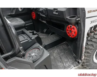 SSV Works Underseat 10" SSV Works V Series Subwoofer Polaris Ranger XP 1000 2018-2024 - RG4-SB10V