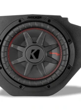 SSV Works Glove Box 10" SSV Works V Series Subwoofer Enclosure Polaris RZR 2014+                                     - RZ4-GB10V - Image 3