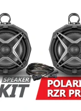 SSV Works Ride Command 8" Cage Mounted Speaker Pods Polaris RZR Pro 2020-2024                                     - RZ5-C8ARC - Image 4