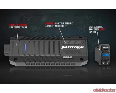 SSV Works Ride Command 3-Speaker SSV Audio System Polaris Ranger XP 1000 2018-2024 - RG4-Q3ARC