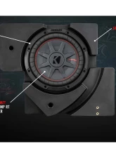 SSV Works Underseat Passenger 10" SSV Works V Series Subwoofer Can-Am X3 2017-2024                                     - X32-PUS10V - Image 4