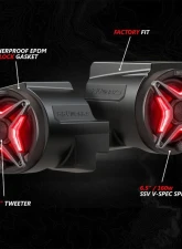 SSV Works In-Dash 6.5" Speaker Pods Only Polaris RZR Pro Series 2020-2024                                     - 240-RZ5-F65U - Image 5
