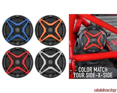 SSV Works 6.5in Speaker Blue Interchangeable Color Grilles Pair - 170-WP-CGS-B