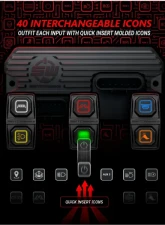 SSV Works Sierra6 6-Output 3-Rocker Electronic Accessory Smart Switcher Universal w/ 3ft Brain Power Cable Length                                     - 230-SW-RS6-3 - Image 5