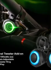 SSV Works Phase-6 K-Spec 1650watt 6-Speaker Stereo System w/ Kicker Horns & Cage-Pod Tweeters Can-Aa Maverick R | R XRS 2024+                                     - 240-MAVR-PHZ6KLTD+UTLTWTR - Image 12