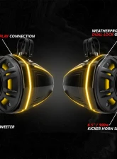 SSV Works Phase-6 K-Spec 1650watt 6-Speaker Stereo System w/ Kicker Horns & Cage-Pod Tweeters Can-Aa Maverick R | R XRS 2024+                                     - 240-MAVR-PHZ6KLTD+UTLTWTR - Image 3