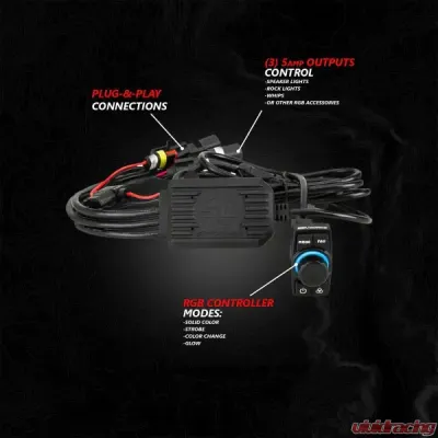 SSV Works Phase-6 K-Spec 1650watt 6-Speaker Stereo System w/ Kicker Horns & Cage-Pod Tweeters Can-Aa Maverick R | R XRS 2024+ - 240-MAVR-PHZ6KLTD+UTLTWTR