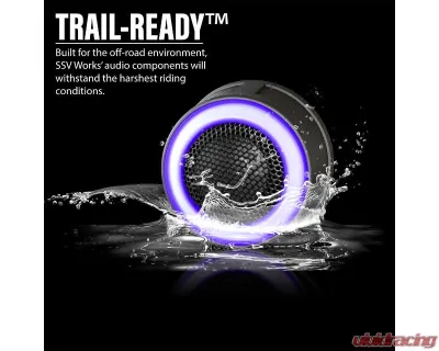 SSV Works Tweeter Upgrade Audio Kit Polaris RZR Pro R | Pro XP | Turbo R 2020-2025 - 240-RZ5-TWTR