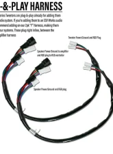 SSV Works Tweeter Upgrade Audio Kit Polaris RZR Pro R | Pro XP | Turbo R 2020-2025                                     - 240-RZ5-TWTR - Image 5