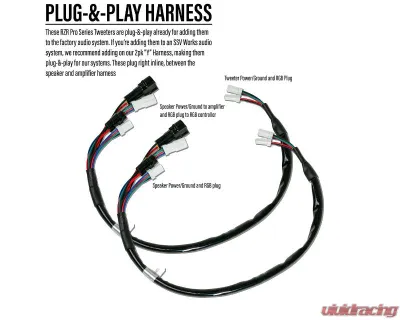 SSV Works Tweeter Upgrade Audio Kit Polaris RZR Pro R | Pro XP | Turbo R 2020-2025 - 240-RZ5-TWTR