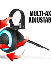 SSV Works UTV Audio Systems Universal 1" Cage-Pod Tweeters w/RGB Ring                                     - 240-UTL-TWTR - Image 3