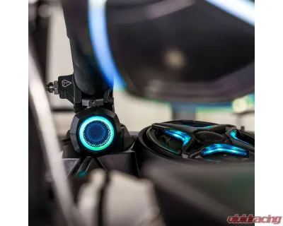 SSV Works UTV Audio Systems Universal 1" Cage-Pod Tweeters w/RGB Ring - 240-UTL-TWTR