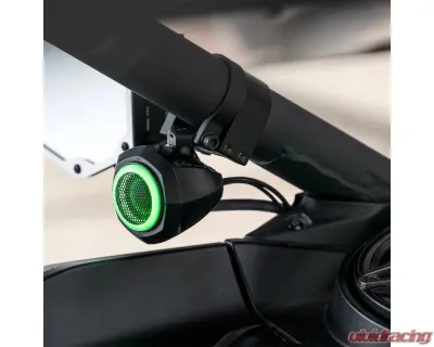 SSV Works UTV Audio Systems Universal 1" Cage-Pod Tweeters w/RGB Ring - 240-UTL-TWTR