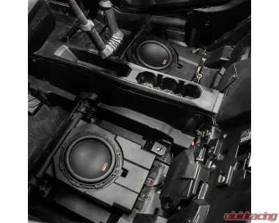 SSV Works Rear-Seat Subwoofer Enclosure Can-Am Maverick R 4-Seater 2024-2026 - 250-MAVR-BS10U