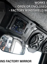 SSV Works Plug-&-Play 4-Speaker Overhead Sound Bar with JVC MR305 Bluetooth Can-Am Defender HD10 | HD11 2018-2026                                     - 250-WP-DF4A - Image 5