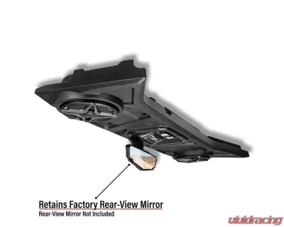 SSV Works 2-Speaker Overhead Soundbar w/ MRB3S Bluetooth Radio & Built-in Dome Light Polaris RZR XP | XP 4 1000 2024+ - 250-WP3-RXP1O2A