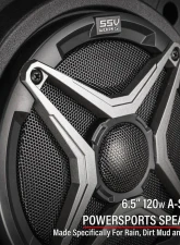 SSV Works 2-Speaker Overhead Soundbar w/ MRB3S Bluetooth Radio & Built-in Dome Light Polaris RZR XP | XP 4 1000 2024+                                     - 250-WP3-RXP1O2A - Image 5