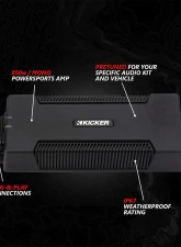 SSV Works Phase-6 K-Spec 6-Speaker 1650watt System w/JVC Can-Am X3 2017-2026                                     - 240-X32-PHZ6KL - Image 4