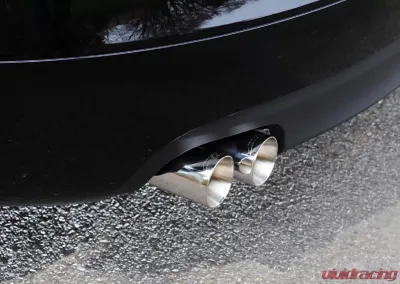 AWE Tuning Resonated Performance Exhaust | 3" Diameter | 2.5" Dual Chrome Tips Audi A3 2005-2013 - 3010-22016