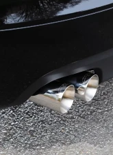 AWE Tuning Resonated Performance Exhaust | 3" Diameter | 2.5" Dual Chrome Tips Audi A3 2005-2013                                     - 3010-22016 - Image 2