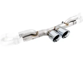 AWE Center Muffler Delete for Porsche 991.1 / 991.2 GT3 / RS - Chrome Silver Tips Porsche 911 GT3|GT3 RS|R 2010-2019