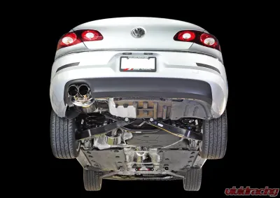 AWE Touring Edition Performance Exhaust for VW CC 2.0T - Diamond Black Tips Volkswagen CC Sport|R-Line|Sportline|Lux Plus|Base|Sport Plus|Executive|Trend 2009-2017 - 3015-23014