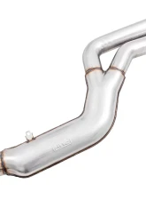 AWE Resonated Touring Edition Exhaust for A90 Supra - 5" Chrome Silver Tips Toyota GR Supra 2020-2024                                     - 3015-32118 - Image 2