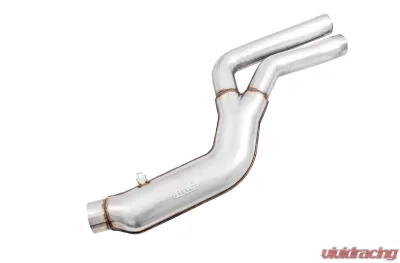 AWE Resonated Touring Edition Exhaust for A90 Supra - 5" Chrome Silver Tips Toyota GR Supra 2020-2024 - 3015-32118