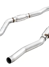 AWE Resonated Touring Edition Exhaust for A90 Supra - 5" Chrome Silver Tips Toyota GR Supra 2020-2024                                     - 3015-32118 - Image 3