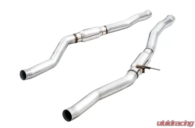 AWE Resonated Touring Edition Exhaust for A90 Supra - 5" Chrome Silver Tips Toyota GR Supra 2020-2024 - 3015-32118