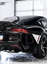 AWE Resonated Touring Edition Exhaust for A90 Supra - 5" Diamond Black Tips Toyota GR Supra 2020-2024                                     - 3015-33132 - Image 3