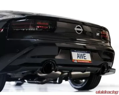 AWE Tuning Touring Edition Exhaust | 3" Diameter | 5" Dual Diamond Black Tips Nissan Z 2023-2025 - 3015-33400