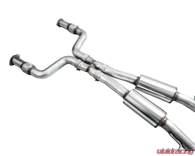AWE Tuning Touring Edition Exhaust | 3" Diameter | 5" Dual Diamond Black Tips Nissan Z 2023-2025 - 3015-33400