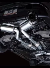 AWE Tuning Touring Edition Exhaust | 3" Diameter | 5" Dual Diamond Black Tips Nissan Z 2023-2025                                     - 3015-33400 - Image 15