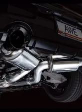 AWE Tuning Touring Edition Exhaust | 3" Diameter | 5" Dual Diamond Black Tips Nissan Z 2023-2025                                     - 3015-33400 - Image 17