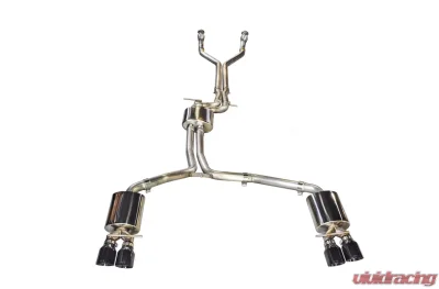 AWE Touring Edition Exhaust for Audi C7 S7 4.0T - Chrome Silver Tips Audi S7 2013-2018 - 3015-42012